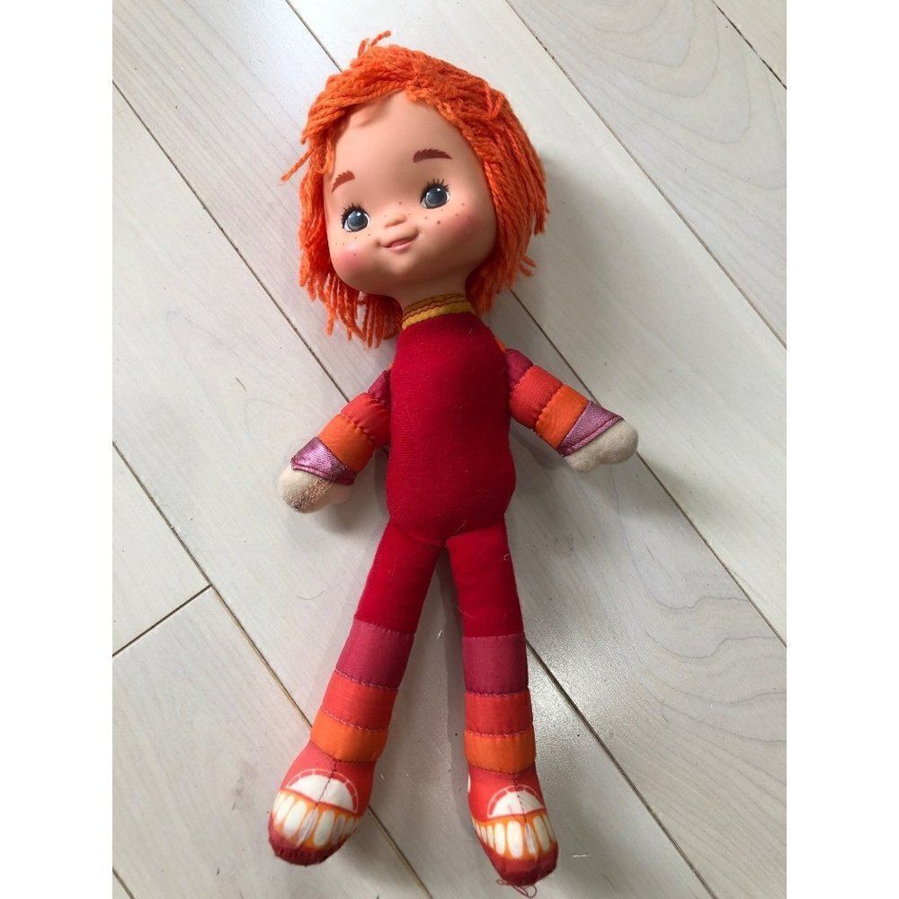 Vintage Boneca 1983 Hallmark Rainbow Brite Red Butler